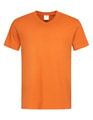 Heren T-shirt V Hals Stedman ST2300 Oranje